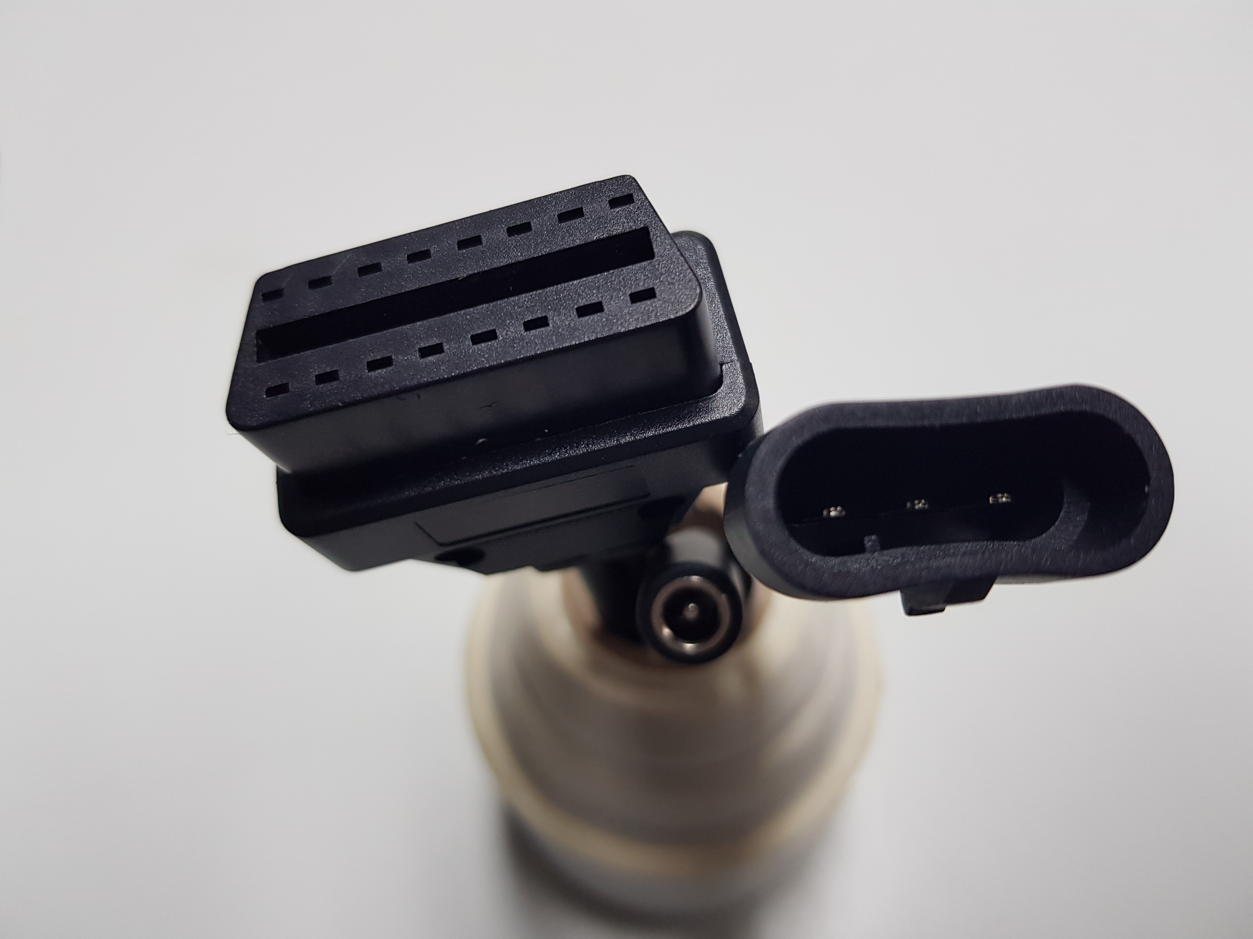 3 pin diagnostic adapter cable OBD1 to OBD2 plug Fiat Alfa