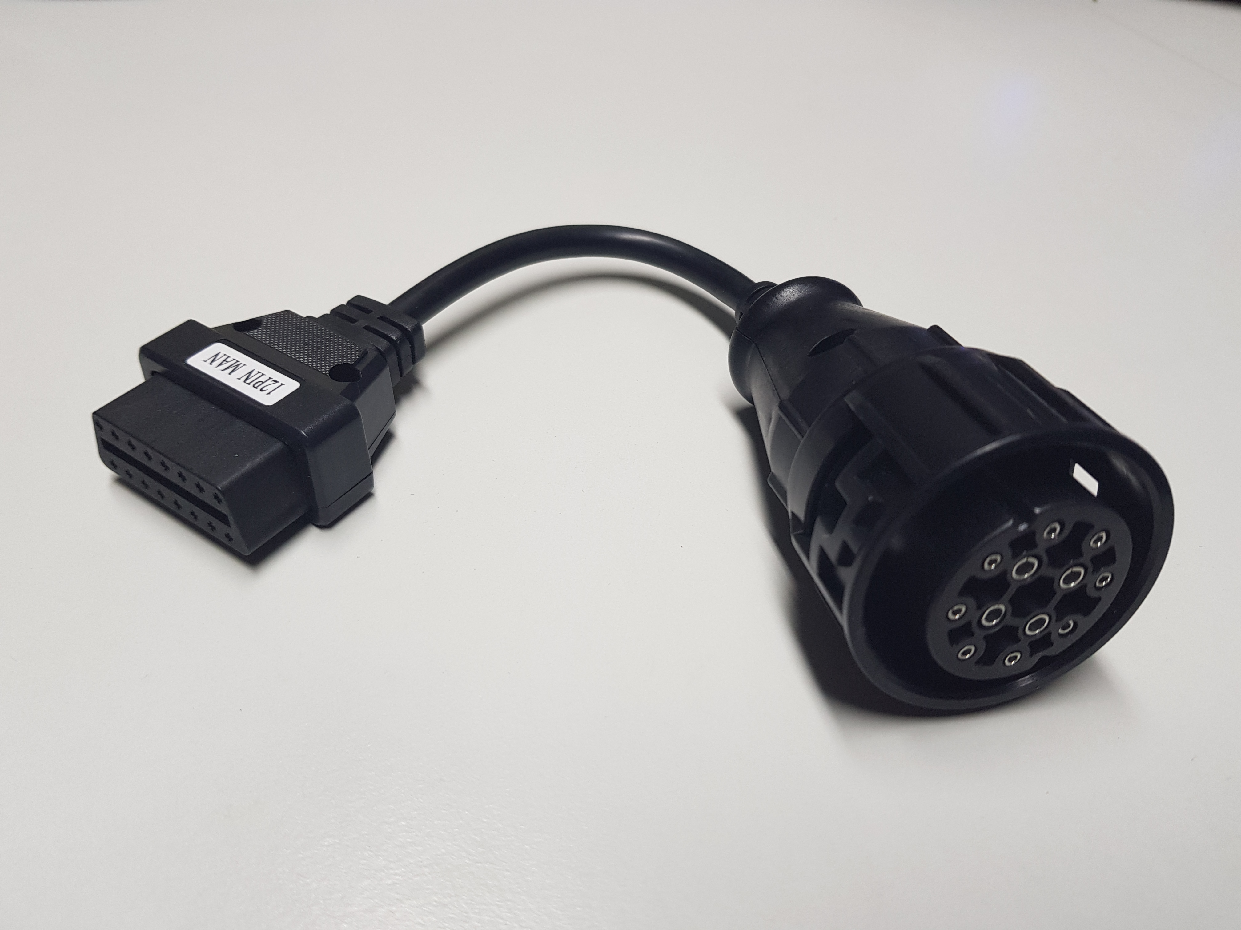 obd pin 7 8 connection in the adapter